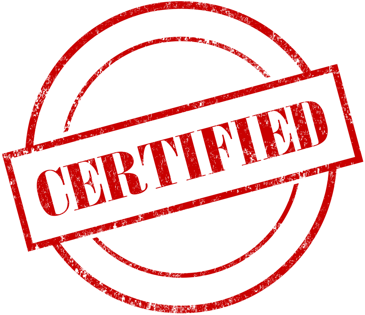 Certified logo